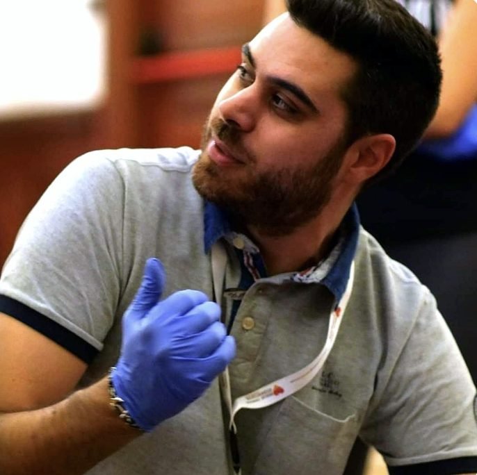 Λευτέρης Γκύζης, εκπαιδευτής πρώτων βοηθειών
